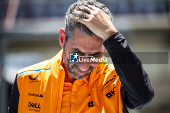 2024-06-28 - STELLA Andrea (ita), Team Principal of McLaren F1 Team, portrait during the Formula 1 Qatar Airways Austrian Grand Prix 2024, 11th round of the 2024 Formula One World Championship from June 28 to 30, 2024 on the Red Bull Ring, in Spielberg, Austria - F1 - AUSTRIAN GRAND PRIX 2024 - FORMULA 1 - MOTORS