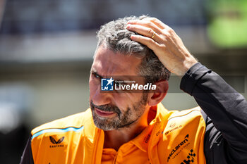 2024-06-28 - STELLA Andrea (ita), Team Principal of McLaren F1 Team, portrait during the Formula 1 Qatar Airways Austrian Grand Prix 2024, 11th round of the 2024 Formula One World Championship from June 28 to 30, 2024 on the Red Bull Ring, in Spielberg, Austria - F1 - AUSTRIAN GRAND PRIX 2024 - FORMULA 1 - MOTORS