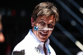 2024-06-28 - WOLFF Toto (aut), Team Principal & CEO of Mercedes AMG F1 Team, portrait during the Formula 1 Qatar Airways Austrian Grand Prix 2024, 11th round of the 2024 Formula One World Championship from June 28 to 30, 2024 on the Red Bull Ring, in Spielberg, Austria - F1 - AUSTRIAN GRAND PRIX 2024 - FORMULA 1 - MOTORS