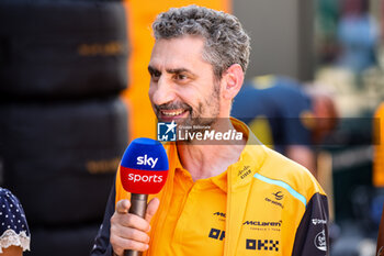 2024-06-28 - STELLA Andrea (ita), Team Principal of McLaren F1 Team, portrait during the Formula 1 Qatar Airways Austrian Grand Prix 2024, 11th round of the 2024 Formula One World Championship from June 28 to 30, 2024 on the Red Bull Ring, in Spielberg, Austria - F1 - AUSTRIAN GRAND PRIX 2024 - FORMULA 1 - MOTORS