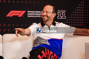 2024-06-28 - BAYER Peter, CEO of Visa Cash App RB F1 Team, portrait press conference during the Formula 1 Qatar Airways Austrian Grand Prix 2024, 11th round of the 2024 Formula One World Championship from June 28 to 30, 2024 on the Red Bull Ring, in Spielberg, Austria - F1 - AUSTRIAN GRAND PRIX 2024 - FORMULA 1 - MOTORS