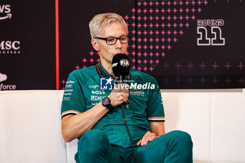 2024-06-28 - KRACK Mike (ger), Team Principal and CEO of Aston Martin F1 Team, portrait press conference during the Formula 1 Qatar Airways Austrian Grand Prix 2024, 11th round of the 2024 Formula One World Championship from June 28 to 30, 2024 on the Red Bull Ring, in Spielberg, Austria - F1 - AUSTRIAN GRAND PRIX 2024 - FORMULA 1 - MOTORS