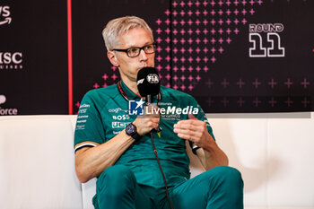 2024-06-28 - KRACK Mike (ger), Team Principal and CEO of Aston Martin F1 Team, portrait press conference during the Formula 1 Qatar Airways Austrian Grand Prix 2024, 11th round of the 2024 Formula One World Championship from June 28 to 30, 2024 on the Red Bull Ring, in Spielberg, Austria - F1 - AUSTRIAN GRAND PRIX 2024 - FORMULA 1 - MOTORS