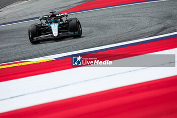 2024-06-28 - 63 RUSSELL George (gbr), Mercedes AMG F1 Team W15, action during the Formula 1 Qatar Airways Austrian Grand Prix 2024, 11th round of the 2024 Formula One World Championship from June 28 to 30, 2024 on the Red Bull Ring, in Spielberg, Austria - F1 - AUSTRIAN GRAND PRIX 2024 - FORMULA 1 - MOTORS