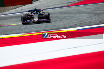 2024-06-28 - 10 GASLY Pierre (fra), Alpine F1 Team A524, action during the Formula 1 Qatar Airways Austrian Grand Prix 2024, 11th round of the 2024 Formula One World Championship from June 28 to 30, 2024 on the Red Bull Ring, in Spielberg, Austria - F1 - AUSTRIAN GRAND PRIX 2024 - FORMULA 1 - MOTORS