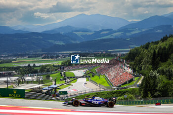 2024-06-28 - 22 TSUNODA Yuki (jap), Visa Cash App RB F1 Team VCARB 01, action during the Formula 1 Qatar Airways Austrian Grand Prix 2024, 11th round of the 2024 Formula One World Championship from June 28 to 30, 2024 on the Red Bull Ring, in Spielberg, Austria - F1 - AUSTRIAN GRAND PRIX 2024 - FORMULA 1 - MOTORS