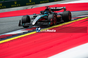 2024-06-28 - 63 RUSSELL George (gbr), Mercedes AMG F1 Team W15, action during the Formula 1 Qatar Airways Austrian Grand Prix 2024, 11th round of the 2024 Formula One World Championship from June 28 to 30, 2024 on the Red Bull Ring, in Spielberg, Austria - F1 - AUSTRIAN GRAND PRIX 2024 - FORMULA 1 - MOTORS