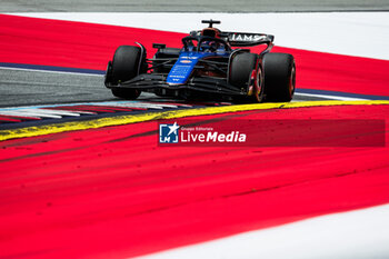 2024-06-28 - 23 ALBON Alexander (tha), Williams Racing FW45, action during the Formula 1 Qatar Airways Austrian Grand Prix 2024, 11th round of the 2024 Formula One World Championship from June 28 to 30, 2024 on the Red Bull Ring, in Spielberg, Austria - F1 - AUSTRIAN GRAND PRIX 2024 - FORMULA 1 - MOTORS