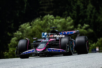 2024-06-28 - 31 OCON Esteban (fra), Alpine F1 Team A524, action during the Formula 1 Qatar Airways Austrian Grand Prix 2024, 11th round of the 2024 Formula One World Championship from June 28 to 30, 2024 on the Red Bull Ring, in Spielberg, Austria - F1 - AUSTRIAN GRAND PRIX 2024 - FORMULA 1 - MOTORS