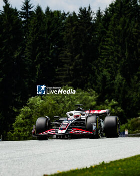 2024-06-28 - 20 MAGNUSSEN Kevin (den), Haas F1 Team VF-24 Ferrari, action during the Formula 1 Qatar Airways Austrian Grand Prix 2024, 11th round of the 2024 Formula One World Championship from June 28 to 30, 2024 on the Red Bull Ring, in Spielberg, Austria - F1 - AUSTRIAN GRAND PRIX 2024 - FORMULA 1 - MOTORS