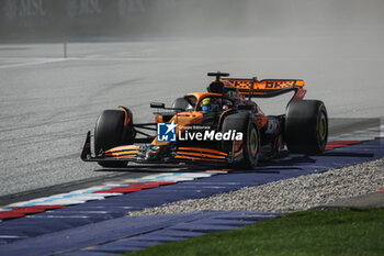 2024-06-28 - 81 PIASTRI Oscar (aus), McLaren F1 Team MCL38, action during the Formula 1 Qatar Airways Austrian Grand Prix 2024, 11th round of the 2024 Formula One World Championship from June 28 to 30, 2024 on the Red Bull Ring, in Spielberg, Austria - F1 - AUSTRIAN GRAND PRIX 2024 - FORMULA 1 - MOTORS