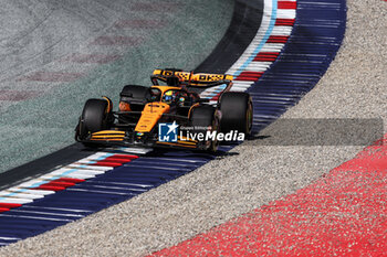 2024-06-28 - 81 PIASTRI Oscar (aus), McLaren F1 Team MCL38, action during the Formula 1 Qatar Airways Austrian Grand Prix 2024, 11th round of the 2024 Formula One World Championship from June 28 to 30, 2024 on the Red Bull Ring, in Spielberg, Austria - F1 - AUSTRIAN GRAND PRIX 2024 - FORMULA 1 - MOTORS