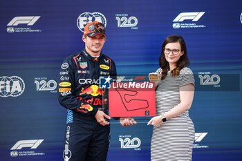 2024-06-28 - VERSTAPPEN Max (ned), Red Bull Racing RB20, portrait pole position sprint qualy during the Formula 1 Qatar Airways Austrian Grand Prix 2024, 11th round of the 2024 Formula One World Championship from June 28 to 30, 2024 on the Red Bull Ring, in Spielberg, Austria - F1 - AUSTRIAN GRAND PRIX 2024 - FORMULA 1 - MOTORS