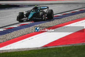 2024-06-28 - 14 ALONSO Fernando (spa), Aston Martin F1 Team AMR24, action during the Formula 1 Qatar Airways Austrian Grand Prix 2024, 11th round of the 2024 Formula One World Championship from June 28 to 30, 2024 on the Red Bull Ring, in Spielberg, Austria - F1 - AUSTRIAN GRAND PRIX 2024 - FORMULA 1 - MOTORS