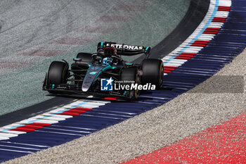 2024-06-28 - 63 RUSSELL George (gbr), Mercedes AMG F1 Team W15, action during the Formula 1 Qatar Airways Austrian Grand Prix 2024, 11th round of the 2024 Formula One World Championship from June 28 to 30, 2024 on the Red Bull Ring, in Spielberg, Austria - F1 - AUSTRIAN GRAND PRIX 2024 - FORMULA 1 - MOTORS