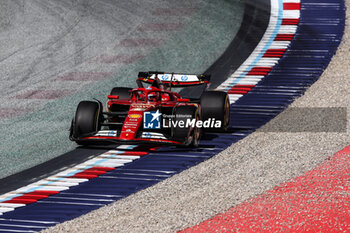 2024-06-28 - 16 LECLERC Charles (mco), Scuderia Ferrari SF-24, action during the Formula 1 Qatar Airways Austrian Grand Prix 2024, 11th round of the 2024 Formula One World Championship from June 28 to 30, 2024 on the Red Bull Ring, in Spielberg, Austria - F1 - AUSTRIAN GRAND PRIX 2024 - FORMULA 1 - MOTORS