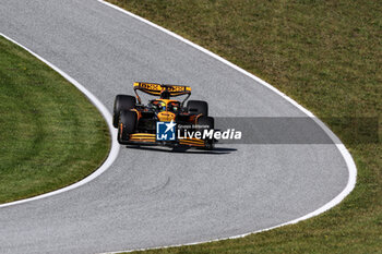 2024-06-28 - 81 PIASTRI Oscar (aus), McLaren F1 Team MCL38, action during the Formula 1 Qatar Airways Austrian Grand Prix 2024, 11th round of the 2024 Formula One World Championship from June 28 to 30, 2024 on the Red Bull Ring, in Spielberg, Austria - F1 - AUSTRIAN GRAND PRIX 2024 - FORMULA 1 - MOTORS