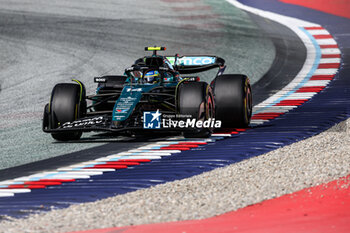 2024-06-28 - 14 ALONSO Fernando (spa), Aston Martin F1 Team AMR24, action during the Formula 1 Qatar Airways Austrian Grand Prix 2024, 11th round of the 2024 Formula One World Championship from June 28 to 30, 2024 on the Red Bull Ring, in Spielberg, Austria - F1 - AUSTRIAN GRAND PRIX 2024 - FORMULA 1 - MOTORS