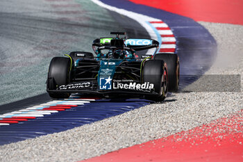 2024-06-28 - 18 STROLL Lance (can), Aston Martin F1 Team AMR24, action during the Formula 1 Qatar Airways Austrian Grand Prix 2024, 11th round of the 2024 Formula One World Championship from June 28 to 30, 2024 on the Red Bull Ring, in Spielberg, Austria - F1 - AUSTRIAN GRAND PRIX 2024 - FORMULA 1 - MOTORS