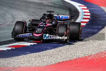 2024-06-28 - 31 OCON Esteban (fra), Alpine F1 Team A524, action during the Formula 1 Qatar Airways Austrian Grand Prix 2024, 11th round of the 2024 Formula One World Championship from June 28 to 30, 2024 on the Red Bull Ring, in Spielberg, Austria - F1 - AUSTRIAN GRAND PRIX 2024 - FORMULA 1 - MOTORS