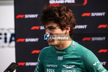 2024-06-28 - STROLL Lance (can), Aston Martin F1 Team AMR24, portrait during the Formula 1 Qatar Airways Austrian Grand Prix 2024, 11th round of the 2024 Formula One World Championship from June 28 to 30, 2024 on the Red Bull Ring, in Spielberg, Austria - F1 - AUSTRIAN GRAND PRIX 2024 - FORMULA 1 - MOTORS