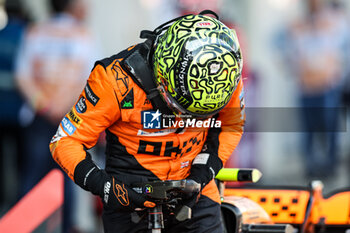 2024-06-28 - NORRIS Lando (gbr), McLaren F1 Team MCL38, portrait during the Formula 1 Qatar Airways Austrian Grand Prix 2024, 11th round of the 2024 Formula One World Championship from June 28 to 30, 2024 on the Red Bull Ring, in Spielberg, Austria - F1 - AUSTRIAN GRAND PRIX 2024 - FORMULA 1 - MOTORS