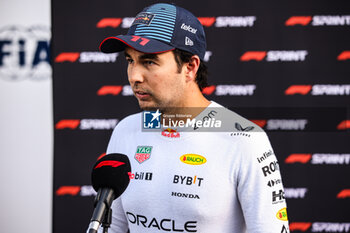 2024-06-28 - PEREZ Sergio (mex), Red Bull Racing RB20, portrait during the Formula 1 Qatar Airways Austrian Grand Prix 2024, 11th round of the 2024 Formula One World Championship from June 28 to 30, 2024 on the Red Bull Ring, in Spielberg, Austria - F1 - AUSTRIAN GRAND PRIX 2024 - FORMULA 1 - MOTORS