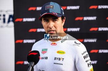 2024-06-28 - PEREZ Sergio (mex), Red Bull Racing RB20, portrait during the Formula 1 Qatar Airways Austrian Grand Prix 2024, 11th round of the 2024 Formula One World Championship from June 28 to 30, 2024 on the Red Bull Ring, in Spielberg, Austria - F1 - AUSTRIAN GRAND PRIX 2024 - FORMULA 1 - MOTORS