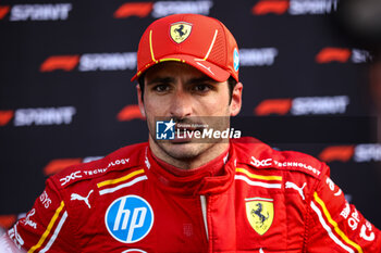 2024-06-28 - SAINZ Carlos (spa), Scuderia Ferrari SF-24, portrait during the Formula 1 Qatar Airways Austrian Grand Prix 2024, 11th round of the 2024 Formula One World Championship from June 28 to 30, 2024 on the Red Bull Ring, in Spielberg, Austria - F1 - AUSTRIAN GRAND PRIX 2024 - FORMULA 1 - MOTORS