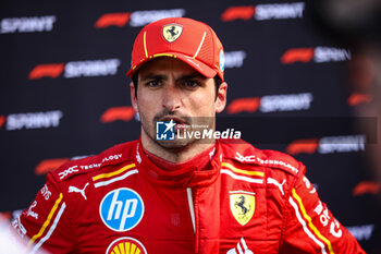 2024-06-28 - SAINZ Carlos (spa), Scuderia Ferrari SF-24, portrait during the Formula 1 Qatar Airways Austrian Grand Prix 2024, 11th round of the 2024 Formula One World Championship from June 28 to 30, 2024 on the Red Bull Ring, in Spielberg, Austria - F1 - AUSTRIAN GRAND PRIX 2024 - FORMULA 1 - MOTORS