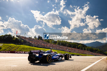 2024-06-28 - 23 ALBON Alexander (tha), Williams Racing FW45, action during the Formula 1 Qatar Airways Austrian Grand Prix 2024, 11th round of the 2024 Formula One World Championship from June 28 to 30, 2024 on the Red Bull Ring, in Spielberg, Austria - F1 - AUSTRIAN GRAND PRIX 2024 - FORMULA 1 - MOTORS