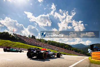 2024-06-28 - 11 PEREZ Sergio (mex), Red Bull Racing RB20, action during the Formula 1 Qatar Airways Austrian Grand Prix 2024, 11th round of the 2024 Formula One World Championship from June 28 to 30, 2024 on the Red Bull Ring, in Spielberg, Austria - F1 - AUSTRIAN GRAND PRIX 2024 - FORMULA 1 - MOTORS