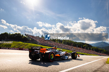 2024-06-28 - 04 NORRIS Lando (gbr), McLaren F1 Team MCL38, action during the Formula 1 Qatar Airways Austrian Grand Prix 2024, 11th round of the 2024 Formula One World Championship from June 28 to 30, 2024 on the Red Bull Ring, in Spielberg, Austria - F1 - AUSTRIAN GRAND PRIX 2024 - FORMULA 1 - MOTORS