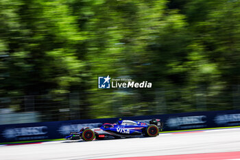 2024-06-28 - 22 TSUNODA Yuki (jap), Visa Cash App RB F1 Team VCARB 01, action during the Formula 1 Qatar Airways Austrian Grand Prix 2024, 11th round of the 2024 Formula One World Championship from June 28 to 30, 2024 on the Red Bull Ring, in Spielberg, Austria - F1 - AUSTRIAN GRAND PRIX 2024 - FORMULA 1 - MOTORS