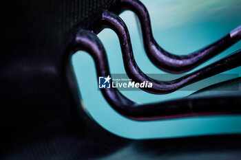 2024-06-28 - Aston Martin F1 Team AMR23, mechanical detail of front wing during the Formula 1 Qatar Airways Austrian Grand Prix 2024, 11th round of the 2024 Formula One World Championship from June 28 to 30, 2024 on the Red Bull Ring, in Spielberg, Austria - F1 - AUSTRIAN GRAND PRIX 2024 - FORMULA 1 - MOTORS