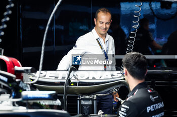 2024-06-28 - FIA scrutineers at Mercedes AMG F1 Team during the Formula 1 Qatar Airways Austrian Grand Prix 2024, 11th round of the 2024 Formula One World Championship from June 28 to 30, 2024 on the Red Bull Ring, in Spielberg, Austria - F1 - AUSTRIAN GRAND PRIX 2024 - FORMULA 1 - MOTORS