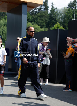 2024-06-28 - HAMILTON Lewis (gbr), Mercedes AMG F1 Team W15, portrait during the Formula 1 Qatar Airways Austrian Grand Prix 2024, 11th round of the 2024 Formula One World Championship from June 28 to 30, 2024 on the Red Bull Ring, in Spielberg, Austria - F1 - AUSTRIAN GRAND PRIX 2024 - FORMULA 1 - MOTORS