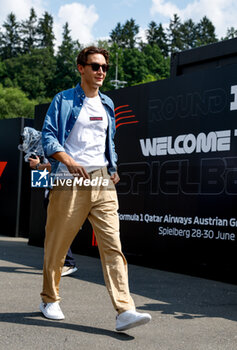 2024-06-28 - RUSSELL George (gbr), Mercedes AMG F1 Team W15, portrait during the Formula 1 Qatar Airways Austrian Grand Prix 2024, 11th round of the 2024 Formula One World Championship from June 28 to 30, 2024 on the Red Bull Ring, in Spielberg, Austria - F1 - AUSTRIAN GRAND PRIX 2024 - FORMULA 1 - MOTORS