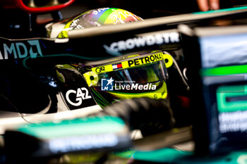 2024-06-28 - HAMILTON Lewis (gbr), Mercedes AMG F1 Team W15, portrait during the Formula 1 Qatar Airways Austrian Grand Prix 2024, 11th round of the 2024 Formula One World Championship from June 28 to 30, 2024 on the Red Bull Ring, in Spielberg, Austria - F1 - AUSTRIAN GRAND PRIX 2024 - FORMULA 1 - MOTORS