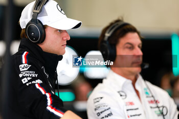 2024-06-28 - SCHUMACHER Mick (ger), Reserve Driver of Mercedes AMG F1 Team, portrait WOLFF Toto (aut), Team Principal & CEO of Mercedes AMG F1 Team, portrait during the Formula 1 Qatar Airways Austrian Grand Prix 2024, 11th round of the 2024 Formula One World Championship from June 28 to 30, 2024 on the Red Bull Ring, in Spielberg, Austria - F1 - AUSTRIAN GRAND PRIX 2024 - FORMULA 1 - MOTORS