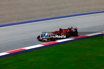 2024-06-28 - 16 LECLERC Charles (mco), Scuderia Ferrari SF-24, action during the Formula 1 Qatar Airways Austrian Grand Prix 2024, 11th round of the 2024 Formula One World Championship from June 28 to 30, 2024 on the Red Bull Ring, in Spielberg, Austria - F1 - AUSTRIAN GRAND PRIX 2024 - FORMULA 1 - MOTORS