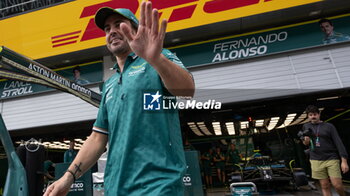 2024-06-28 - N°14 Fernando Alonso ESP Aston Martin Aramco Formula One Team - FORMULA 1 QATAR AIRWAYS AUSTRIAN GRAND PRIX 2024 - PRACTICE 1  - FORMULA 1 - MOTORS