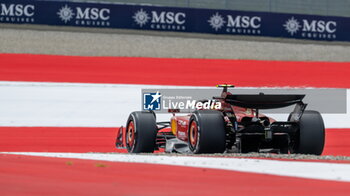 2024-06-28 - N°55 Carlos Sainz MEX Scuderia Ferrari - FORMULA 1 QATAR AIRWAYS AUSTRIAN GRAND PRIX 2024 - PRACTICE 1  - FORMULA 1 - MOTORS