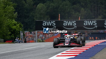 2024-06-28 - N°20 Kevin Magnussen DK MoneyGram Haas F1 Team - FORMULA 1 QATAR AIRWAYS AUSTRIAN GRAND PRIX 2024 - PRACTICE 1  - FORMULA 1 - MOTORS