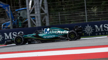 2024-06-28 - N°18 Lance Stroll CAN Aston Martin Aramco Formula One Team - FORMULA 1 QATAR AIRWAYS AUSTRIAN GRAND PRIX 2024 - PRACTICE 1  - FORMULA 1 - MOTORS