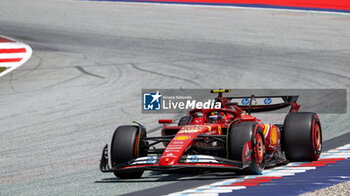 2024-06-28 - N°55 Carlos Sainz MEX Scuderia Ferrari - FORMULA 1 QATAR AIRWAYS AUSTRIAN GRAND PRIX 2024 - PRACTICE 1  - FORMULA 1 - MOTORS