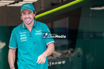 2024-06-28 - N°14 Fernando Alonso ESP Aston Martin Aramco Formula One Team - FORMULA 1 QATAR AIRWAYS AUSTRIAN GRAND PRIX 2024 - PRACTICE 1  - FORMULA 1 - MOTORS