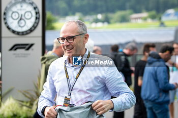 2024-06-28 - Stefano Domenicali - FORMULA 1 QATAR AIRWAYS AUSTRIAN GRAND PRIX 2024 - PRACTICE 1  - FORMULA 1 - MOTORS