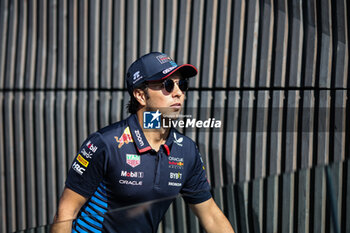 2024-06-29 - PEREZ Sergio (mex), Red Bull Racing RB20, portrait during the Formula 1 Qatar Airways Austrian Grand Prix 2024, 11th round of the 2024 Formula One World Championship from June 28 to 30, 2024 on the Red Bull Ring, in Spielberg, Austria - F1 - AUSTRIAN GRAND PRIX 2024 - FORMULA 1 - MOTORS