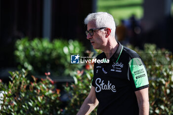 2024-06-29 - ALUNNI BRAVI Alessandro (ita), Managing Director of Sauber Group & Team Representative, portrait during the Formula 1 Qatar Airways Austrian Grand Prix 2024, 11th round of the 2024 Formula One World Championship from June 28 to 30, 2024 on the Red Bull Ring, in Spielberg, Austria - F1 - AUSTRIAN GRAND PRIX 2024 - FORMULA 1 - MOTORS